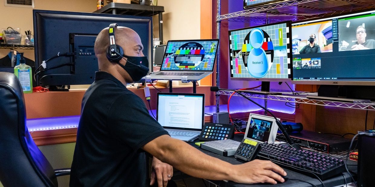 AV production studio equipment